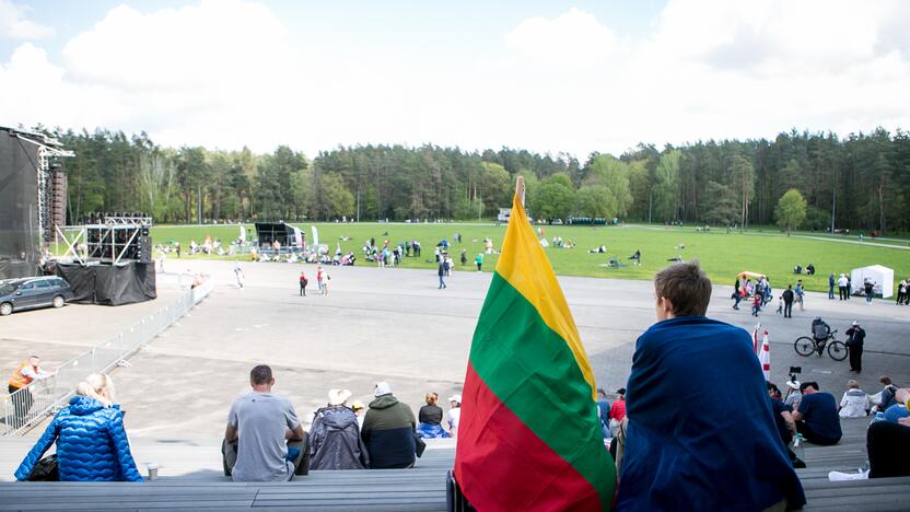 Vingio parke renkasi „Didžiojo šeimos gynimo maršo“ dalyviai