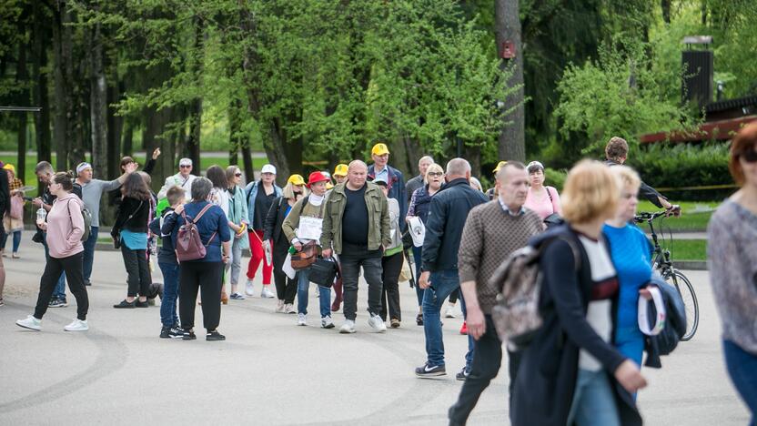 Vingio parke renkasi „Didžiojo šeimos gynimo maršo“ dalyviai