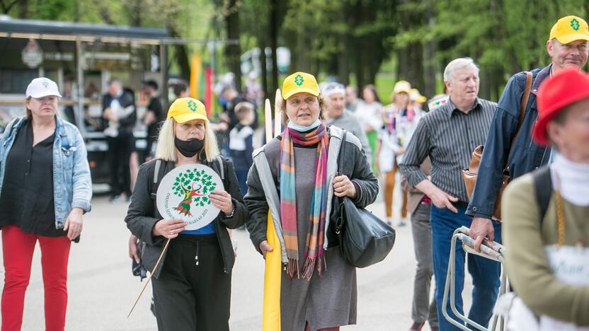 Vingio parke renkasi „Didžiojo šeimos gynimo maršo“ dalyviai