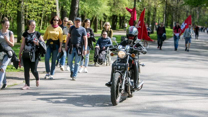 „Didysis šeimos gynimo maršas“ Vingio parke