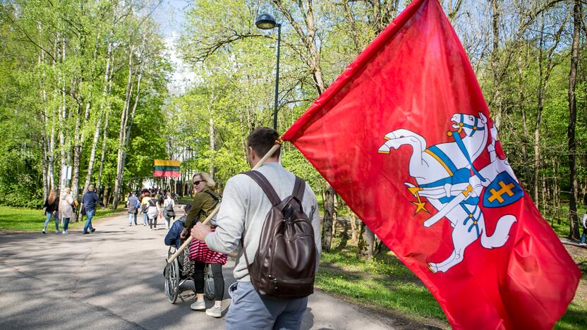 „Didysis šeimos gynimo maršas“ Vingio parke