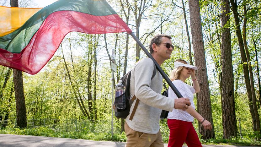 „Didysis šeimos gynimo maršas“ Vingio parke