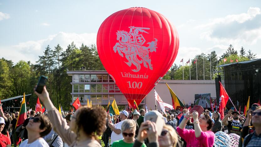 „Didysis šeimos gynimo maršas“ Vingio parke