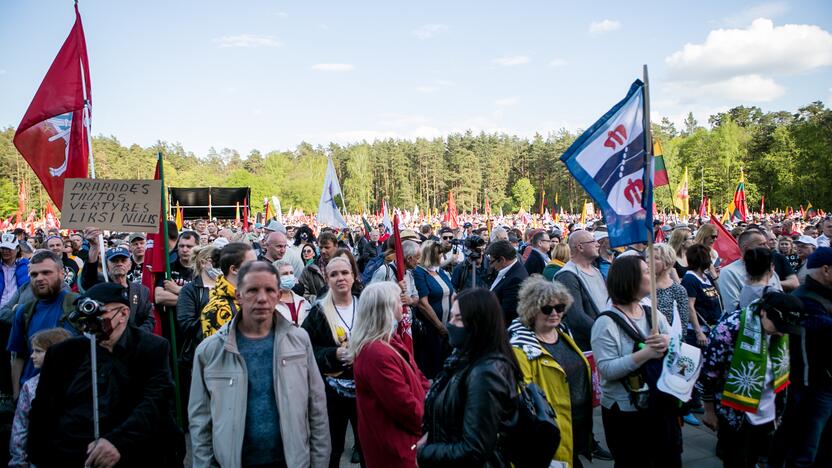 „Didysis šeimos gynimo maršas“ Vingio parke