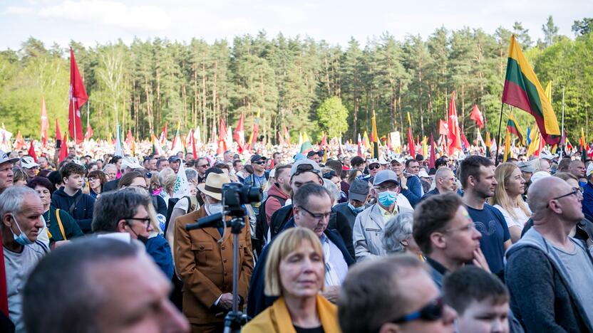 „Didysis šeimos gynimo maršas“ Vingio parke