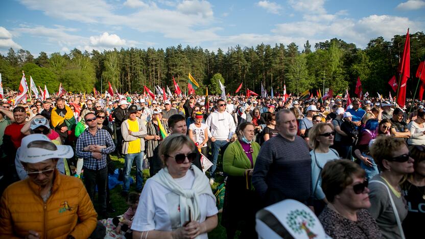 „Didysis šeimos gynimo maršas“ Vingio parke