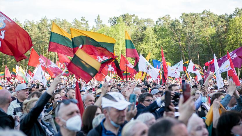 „Didysis šeimos gynimo maršas“ Vingio parke