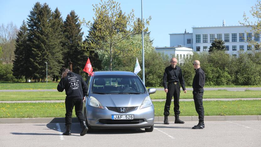 „Didžiojo šeimos gynimo maršo“ dalyvių pasiruošimas Akademijoje