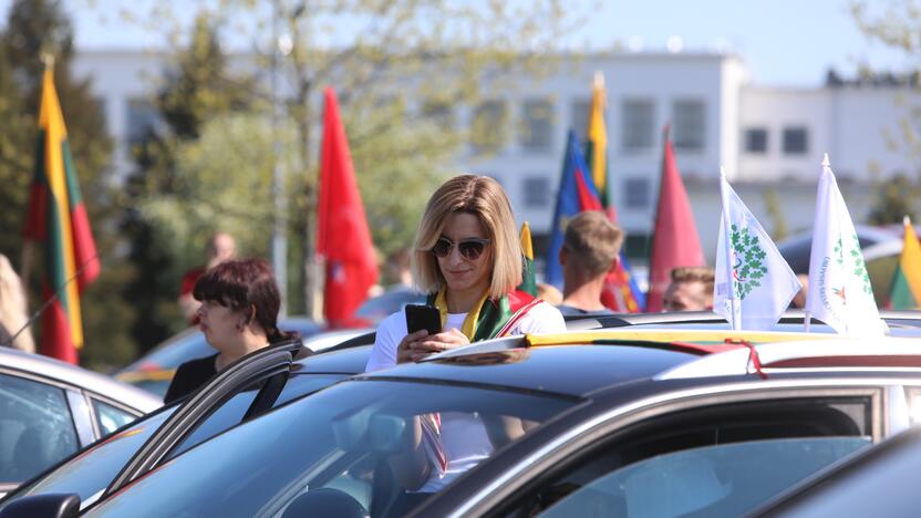 „Didžiojo šeimos gynimo maršo“ dalyvių pasiruošimas Akademijoje