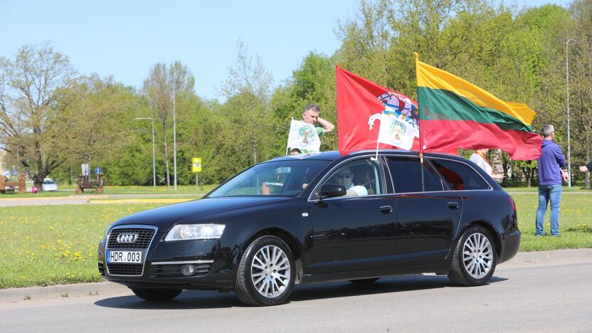 „Didžiojo šeimos gynimo maršo“ dalyvių pasiruošimas Akademijoje