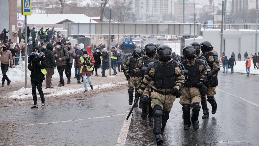 Masinės demonstracijos Rusijoje