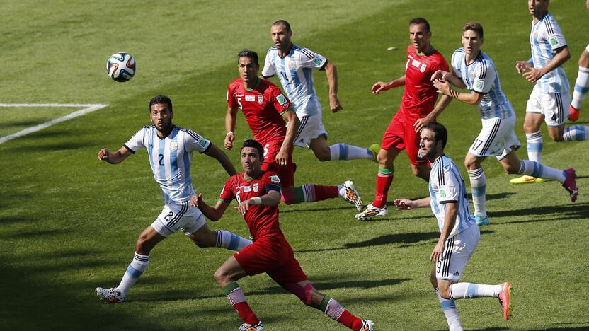  Pasaulio futbolo čempionatas: Argentina - Iranas