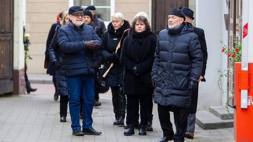 Atsisveikinimas su E. Nekrošiumi „Meno Forto“ salėje