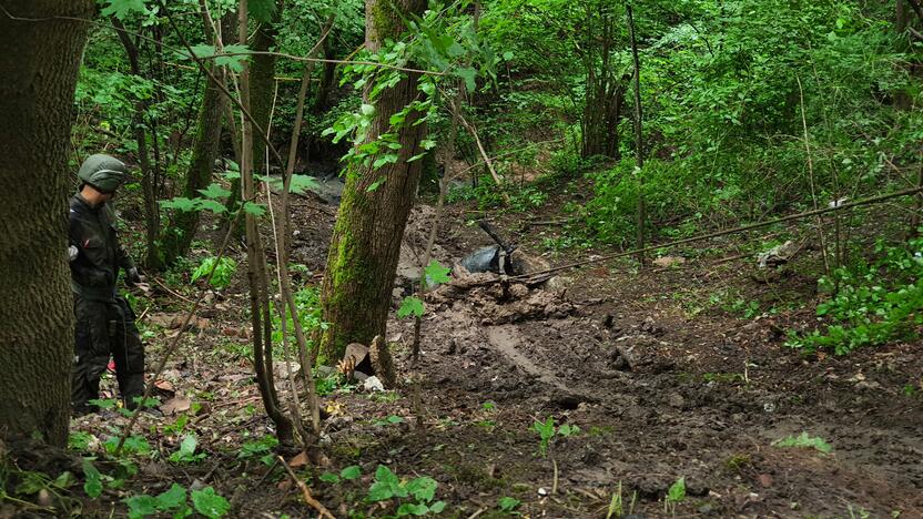 Aleksote aptikta mažiausiai pusšimtis aviacinių bombų