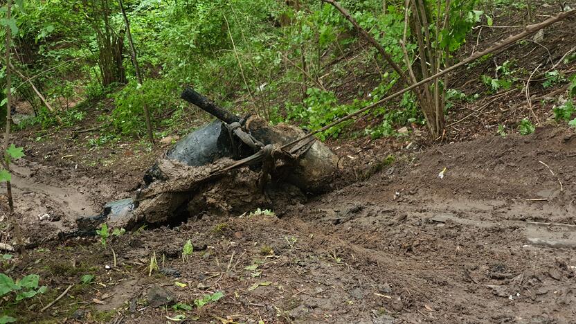 Aleksote aptikta mažiausiai pusšimtis aviacinių bombų