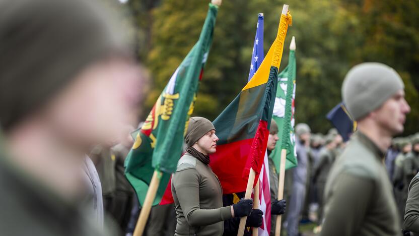 Lietuvos ir Ukrainos karių pagarbos bėgimas „In Memoriam“