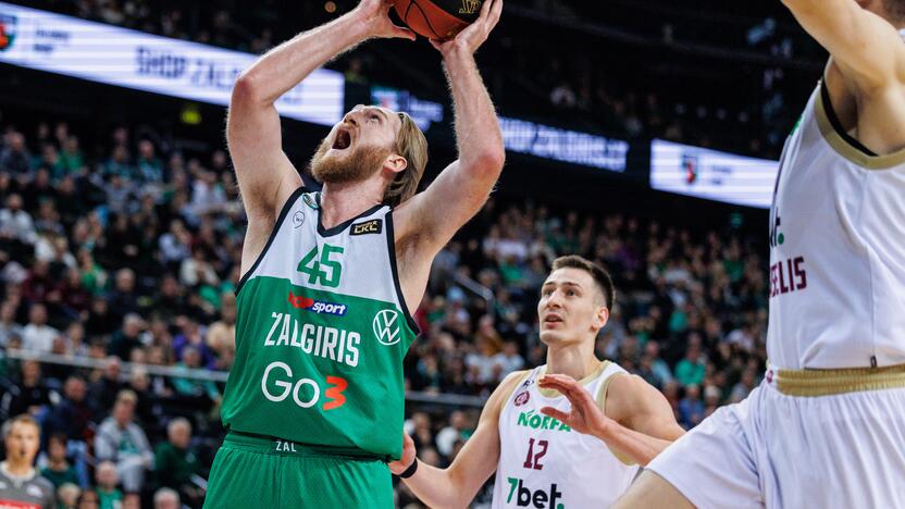 LKL: Kauno „Žalgiris“ – Panevėžio „7bet-Lietkabelis“