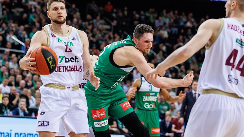 LKL: Kauno „Žalgiris“ – Panevėžio „7bet-Lietkabelis“