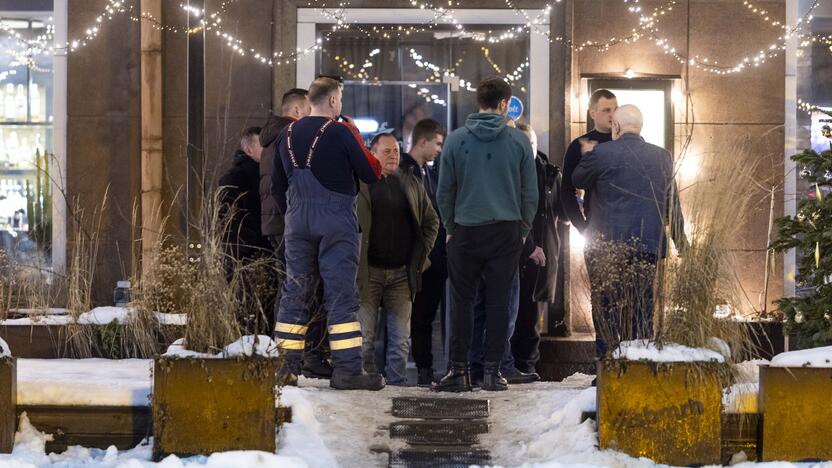 Ūkininkų protesto išvakarės: Gedimino pr. išrikiuota žemės ūkio technika