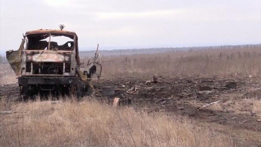 Karas toliau išbando Ukrainos stiprybę