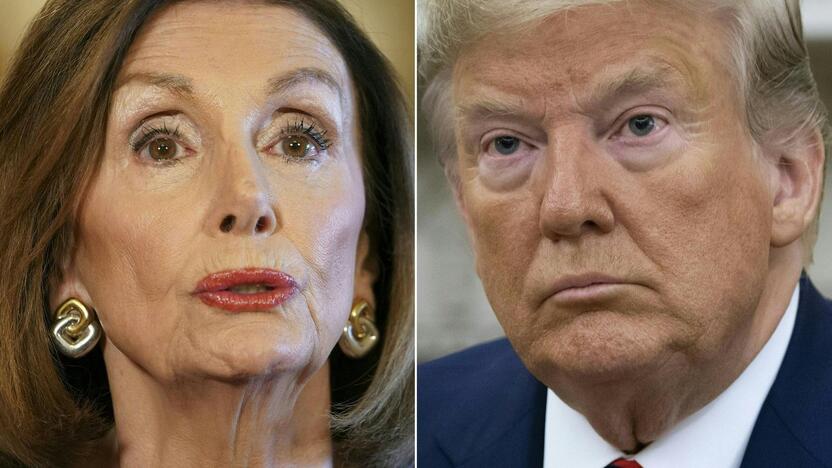 Nancy Pelosi ir Donaldas Trumpas