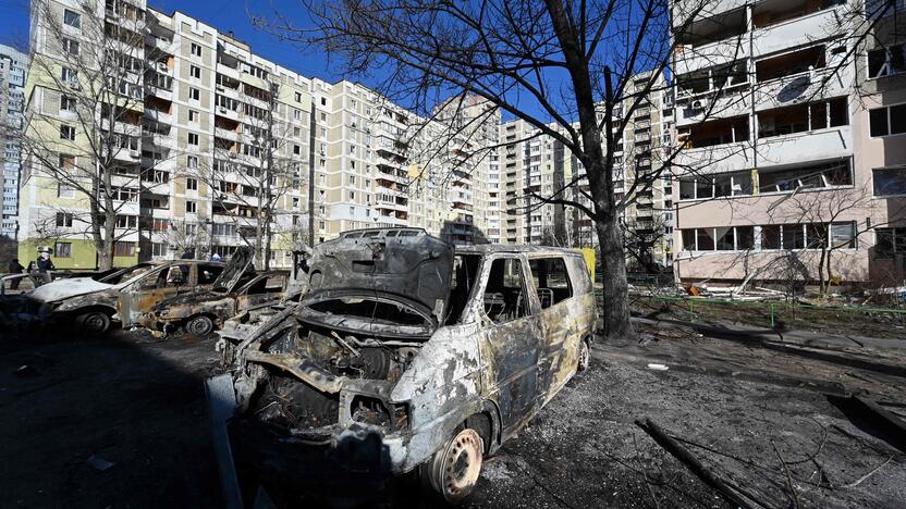 Karas toliau išbando Ukrainos stiprybę