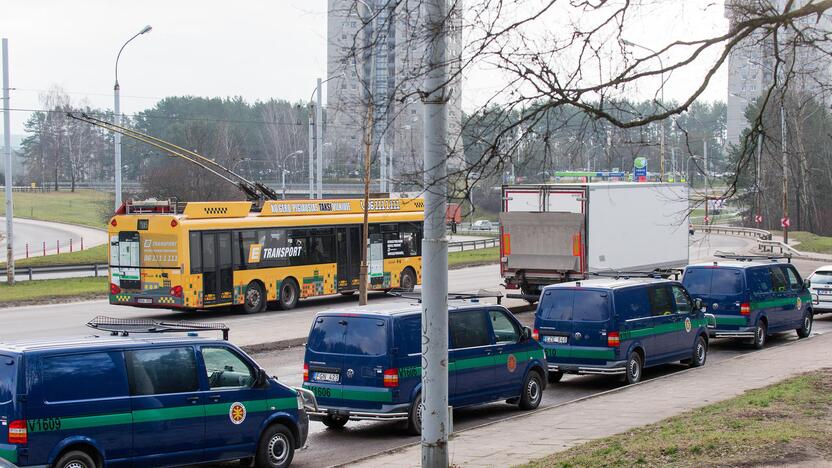 Galimai pagrobtos mergaitės paieška Vilniuje