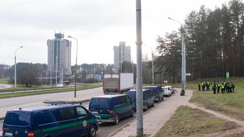 Galimai pagrobtos mergaitės paieška Vilniuje