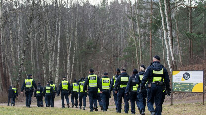 Galimai pagrobtos mergaitės paieška Vilniuje