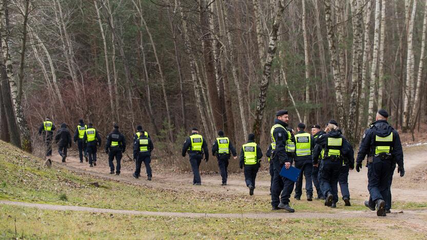 Galimai pagrobtos mergaitės paieška Vilniuje