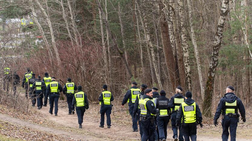 Galimai pagrobtos mergaitės paieška Vilniuje