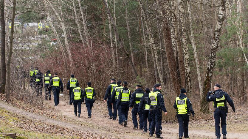 Galimai pagrobtos mergaitės paieška Vilniuje