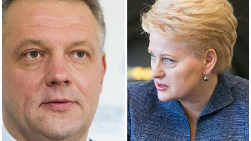 Eligijus Masiulis ir Dalia Grybauskaitė