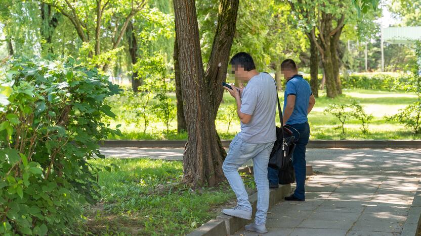 Bendrabutis Kaune, kuriame apsistoję uzbekai