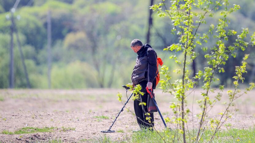 Tendencija: Lietuvoje pastebima vis daugiau metalo ieškiklių naudotojų.