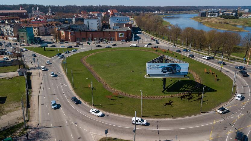 Uždarys: Pilies žiede transporto eismas bus draudžiamas nuo gegužės vidurio iki rugsėjo 1-osios.