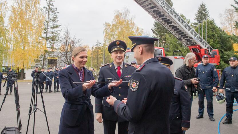 Kaune atidaryta rekonstruota gaisrinė