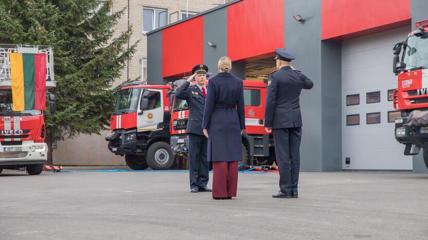 Kaune atidaryta rekonstruota gaisrinė