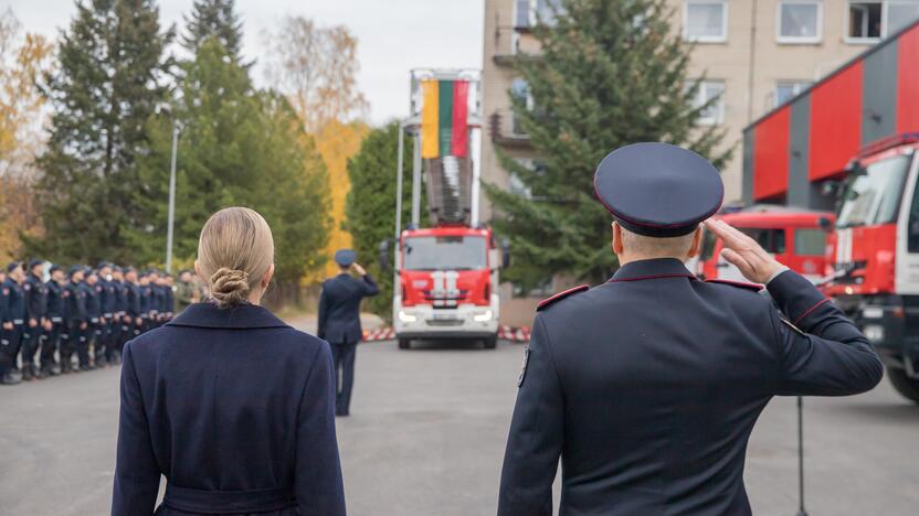 Kaune atidaryta rekonstruota gaisrinė