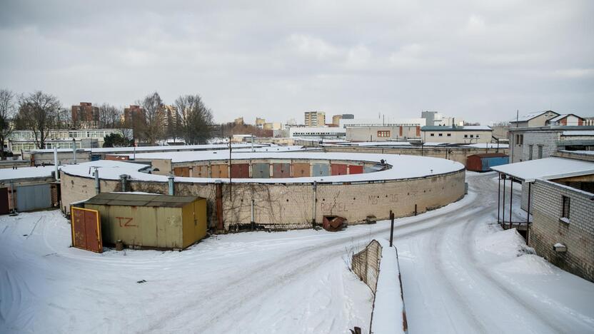 Dydis: garažų bendrija "Eismas" vienija daugiau kaip 500 garažų.