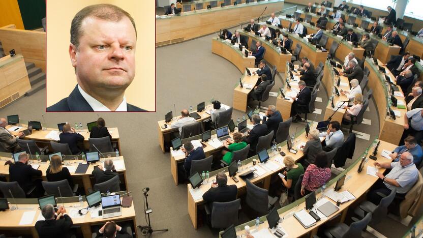 Iššūkis: Vyriausybės vadovas S.Skvernelis pripažino, kad Seimo pavasario sesija nebus lengva. Jo teigimu, laukia sprendimai, kurie palies ilgus metus nespręstas problemas.