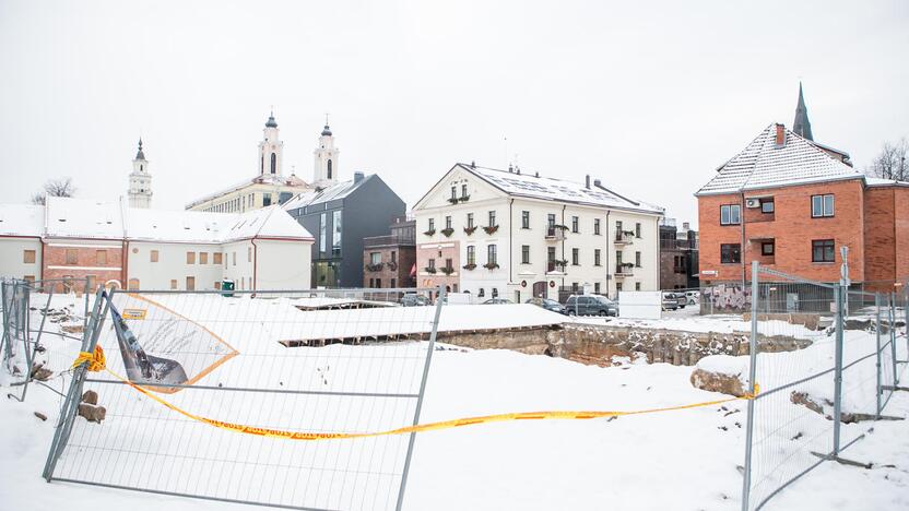 Nežinia: kol kas neaišku, kada T.Daugirdo g. 1 sklype prasidės ir baigsis statybos.