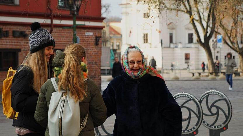 Staigmena: gimnazistų dėmesys senoliams buvo malonus, bet netikėtas.