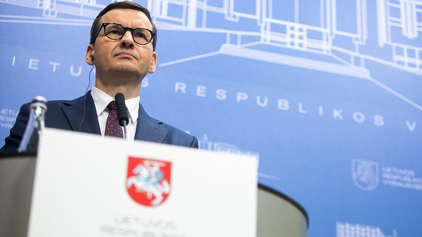 Lietuvos ir Lenkijos ministrų pirmininkų spaudos konferencija