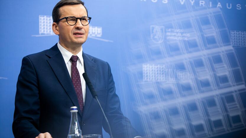 Lietuvos ir Lenkijos ministrų pirmininkų spaudos konferencija