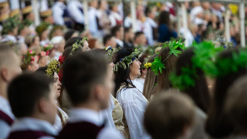 Vingio parke – šimtmečio Dainų šventės finalas 