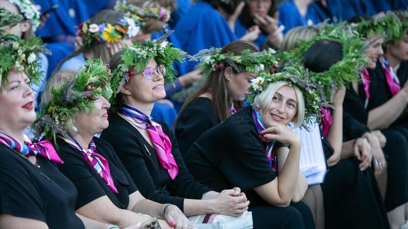 Vingio parke – šimtmečio Dainų šventės finalas 