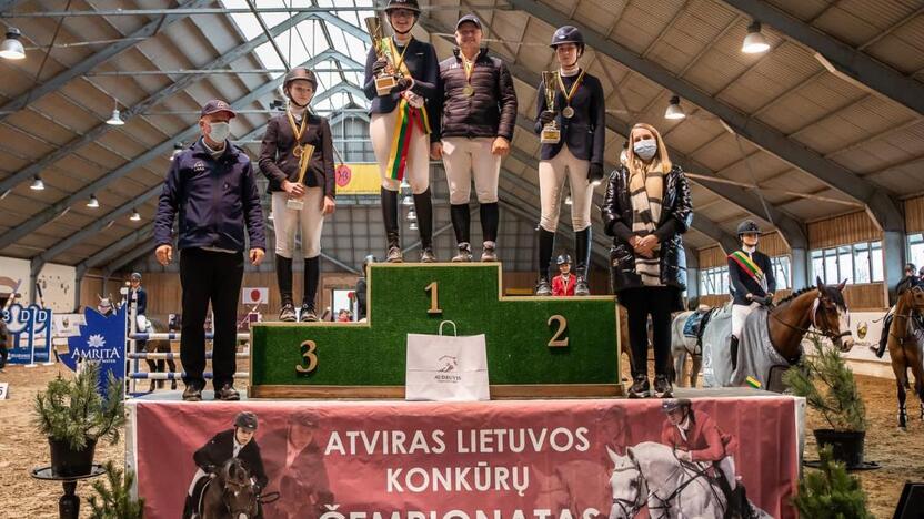 Pergalės: Kauno rajono dziudo ir jojimo sporto mokyklos auklėtiniai sėkmingai pasirodė Lietuvos uždarų patalpų konkūrų čempionate.