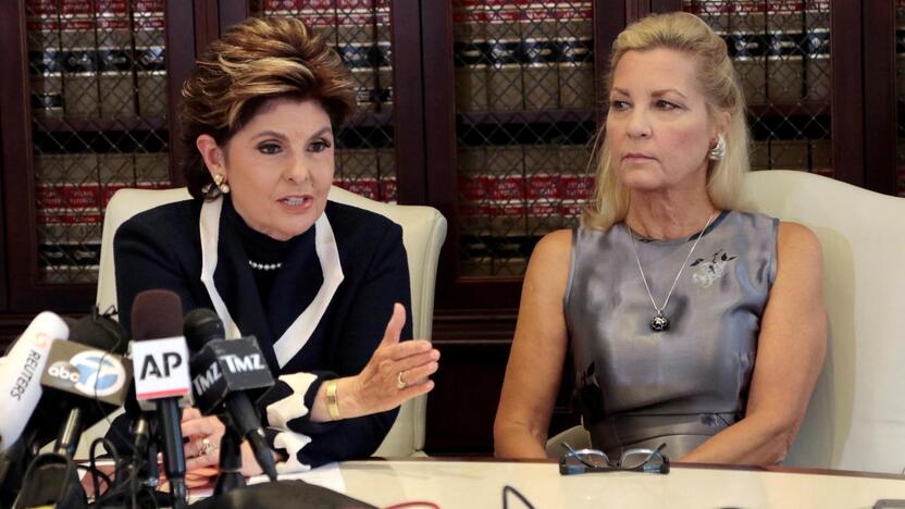 Teisėja Gloria Allred su nauja Romano Polanski auka.