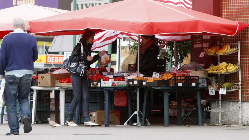 Pokyčiai: kitais metais sumažės vietų, skirtų prekiauti vaisiais ir daržovėmis.